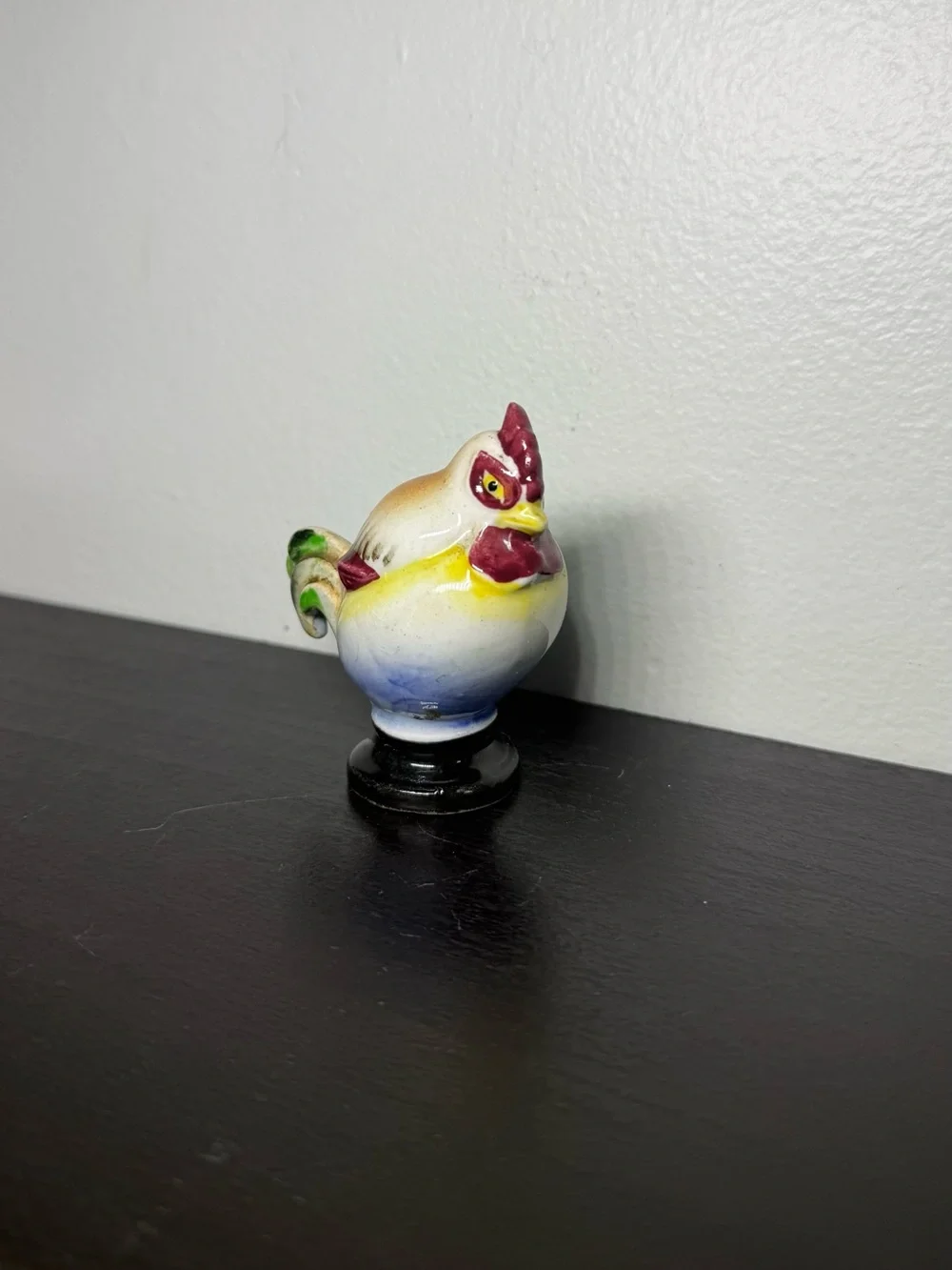 Vintage 1970s Ceramic Rooster Salt & Pepper Shaker Made In Japan